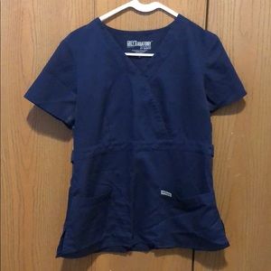 Greys Anatomy scrub top